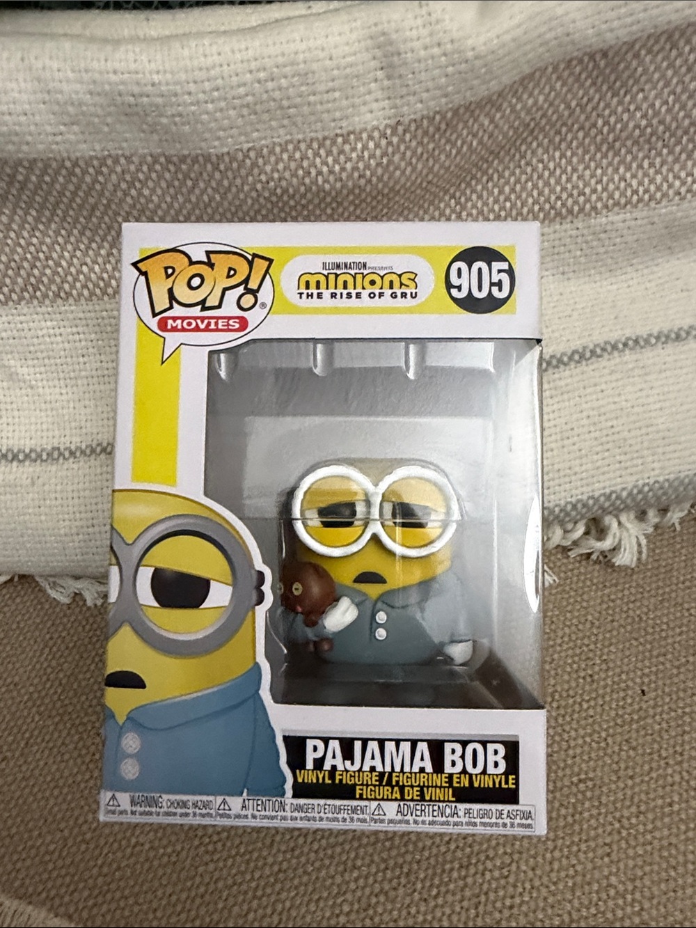 Pajama Bob Funko Pop Figure #905 The Minions Vinyl Figure